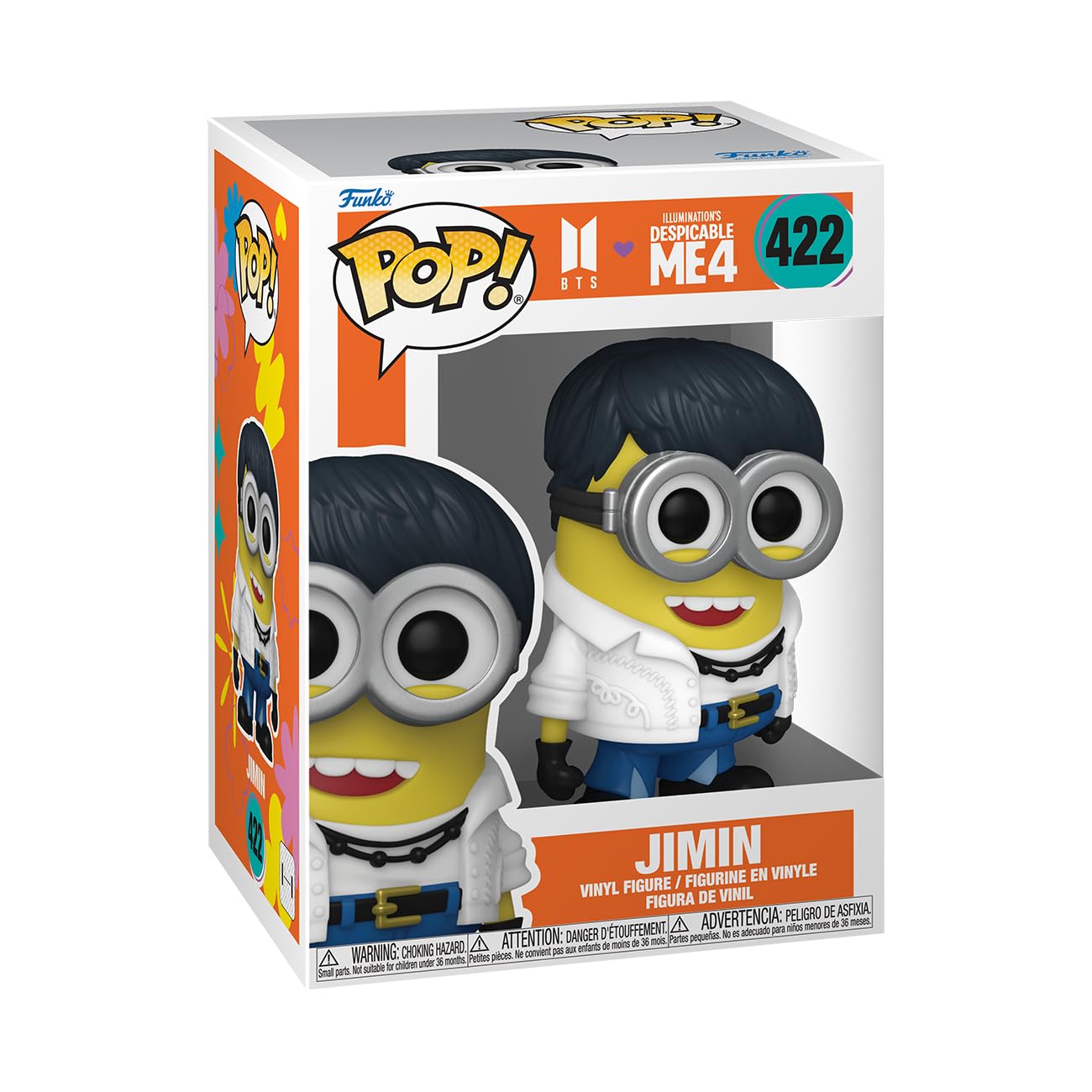 Funko Pop! Rocks: Minions X Bts - Jimin - Bts + Minions - Collectable Vinyl Figure - Gift Idea - Official Merchandise - For Kids & Adults - Movies, Music Fans - Model Figure For Collectors
