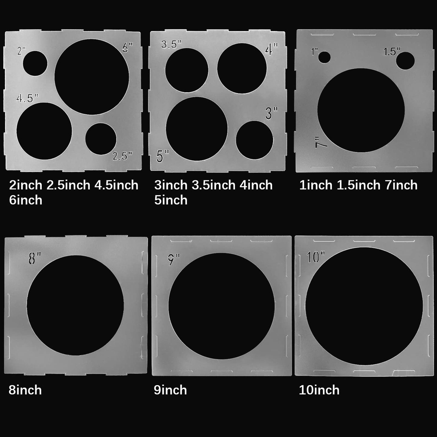 Auihiay 14 Holes Balloon Sizer Cube, Balloon Measurement Tool With Instructions, Balloon Sizr Tool For Balloon Arches, Balloon Column, Balloon Party Decoration (1-10 Inch)