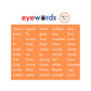 Eyewords - Multisensory Sight Word Phonics Flash Cards - Kinesthetic Learning Approach, Set #3, Words 101-150