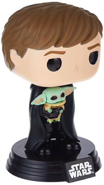 Funko Pop! Star Wars: The Mandalorian - Luke Skywalker With Grogu