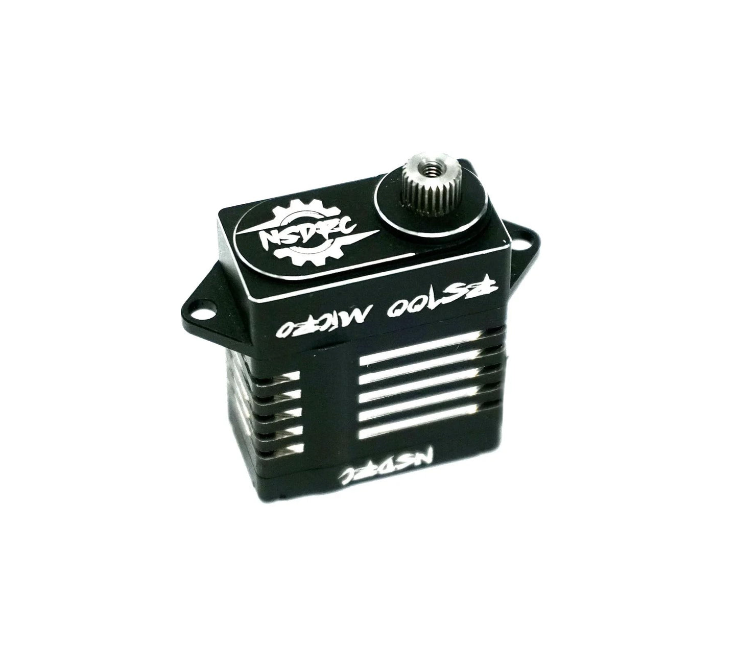 Nsdrc Rs100 High Torque Cnc Aluminum Waterproof Remote Control Car Micro Rc Servo 5V - 8.4V - 1/24 & 1/18 Scale Rc Cars Electron