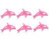 Zugar Land Huge 40'' Pearlized Dolphin Inflate Inflatable Pool Toy Beach Poolside Aquatic Themed Decor Birthday Party Buffet Tab
