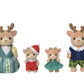 Calico Critters Reindeer Family, Set Of 4 Collectible Doll Figures