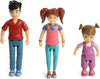 Beverly Hills Sweet Li'L Family Dollhouse People Set Of 3 Action Figure Set: Boy, Girl, And Toddler