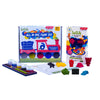 Dabble All In One Paint Kit + Playart Crayons Combo | Washable Paints | Reusable Colouring Pages | Inspires Multi-Sensory Colour