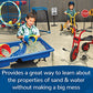 Children'S Factory Neptune Sensory Table-18 H, Double Basin-18 H, Blue