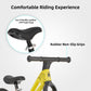 Joystar 12 Inch Balance Bike For Kids Age 2-6 Years, Foldable Toddler Balance Bicycle For 2 3 4 5 6 Years Old Girls & Boys, No Pedal Push Balance Bike With Adjustable Seat & Flat-Free Tires, Yellow