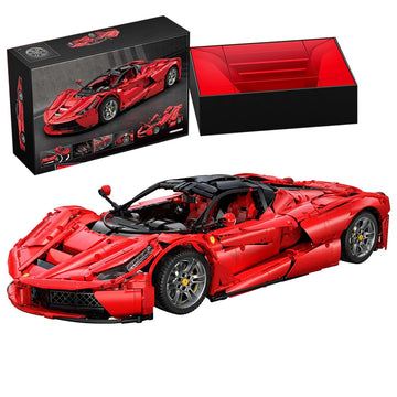 Kowkis Viva Hypercar 1:8 Building Kit And Lafer Engineering Toy,C61505W Cada Master Technology Car, Scale Sports Car Model Prese