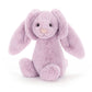 Jellycat Bashful Lilac Bunny Stuffed Animal, Medium, 12 Inches
