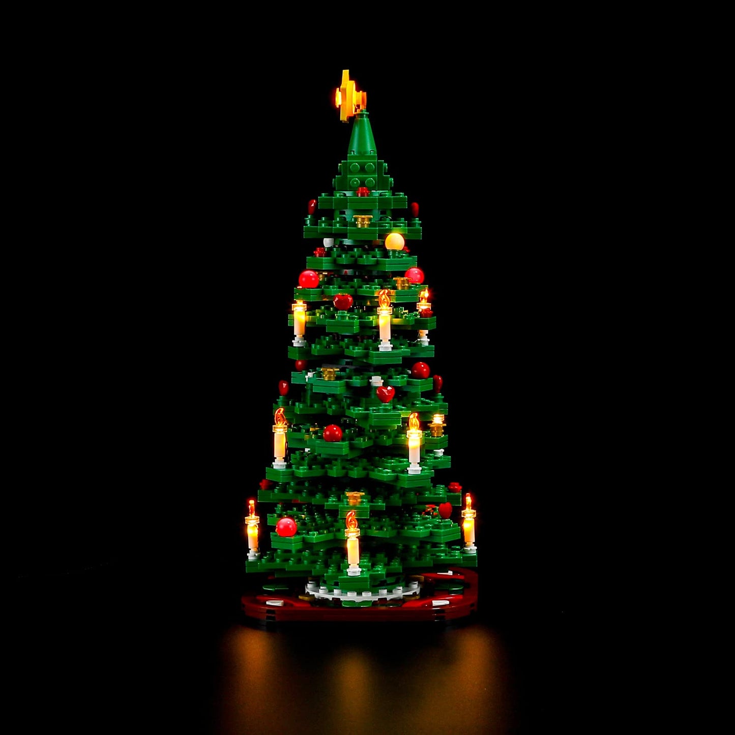 Briksmax Led Lighting Kit For Lego-40573 Christmas Tree - Compatible With Lego Building Blocks Model- Not Include The Lego Set
