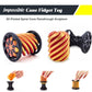 Impossible Cone (3PCS)  3D Printed Spiral Cone Fidget Toy  Impossible Pyramid Passthrough Sculpture  Mini Stress Relief Desktop Decorations Toy for Kids mature-themed Gift (Laser Gold)