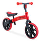Yvolution Y Velo Junior Toddler Balance Bike | 9 Inch Wheel No-Pedal Training Bike for Kids Age 18 Months to 4 Years(Red)