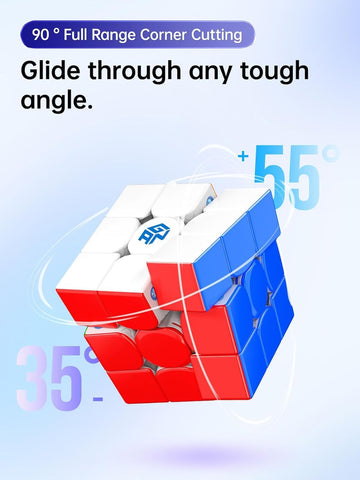 Hellocube Gan 356 M Maglev Uv Coated 2023 3X3 Speed Cube Flagship Stickerless