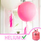 Partywoo Pink Large Balloons, 4 Pcs 36 Inch Balloons, Persian Pink Big Balloons, Hot Pink Giant Balloons, Jumbo Balloons For Birthday Decorations, Party Decorations, Wedding Decorations, Pink-Y11