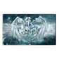 New Mlikemat Playmat Stardust Dragon TCG CCG OCG Trading Card Game Mat with Zones + Free Bag (ZD014-511-A)