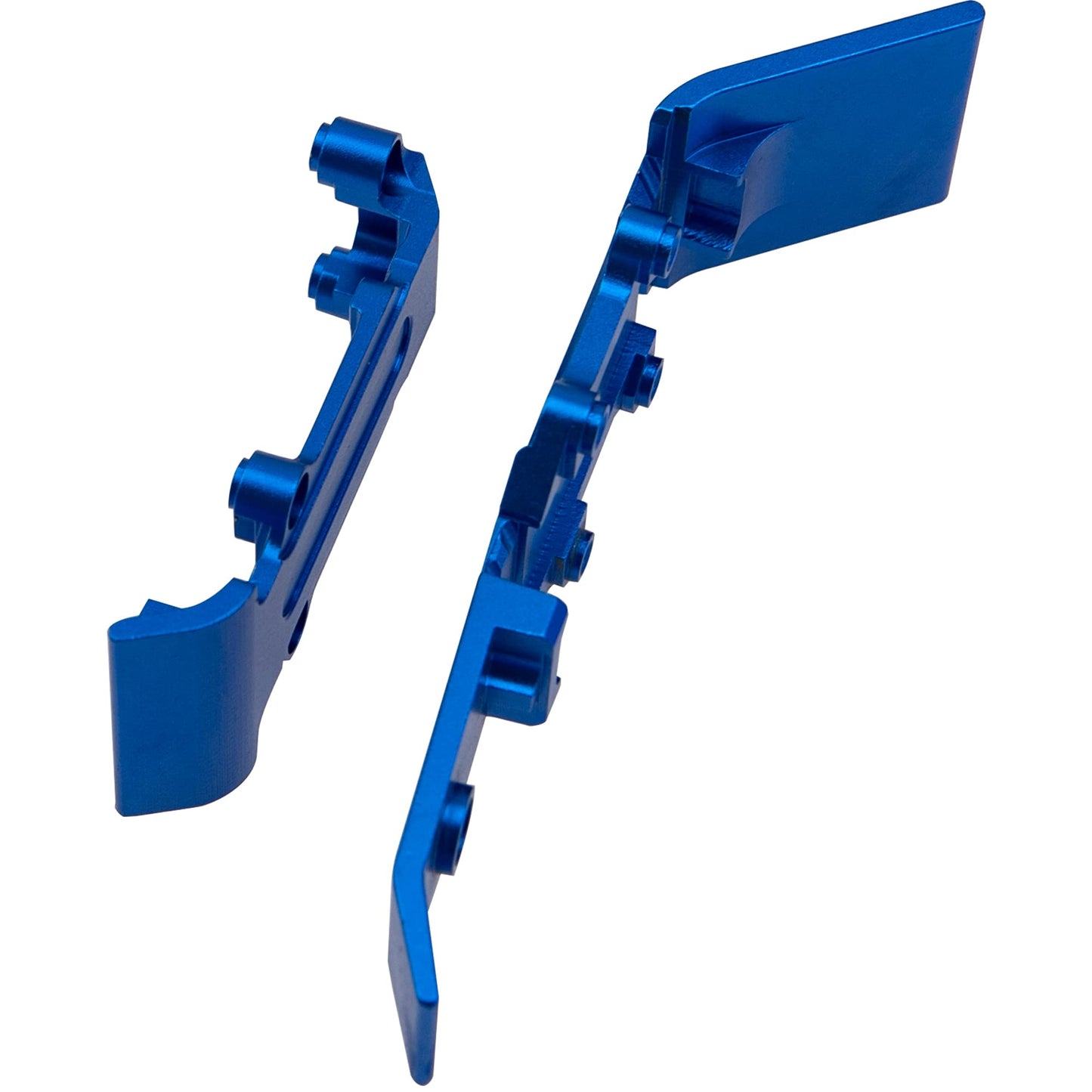 Vgoohobby Aluminum Alloy Front & Rear Skid Plate Skidplate Set #7037 Compatible with 1/16 Traxxas E-Revo 71054 VXL Slash 4WD 700