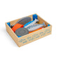 Bigjigs Toys Wooden Seafood Crate - Play Food and Role Play Toys