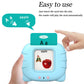 Startcan Talking Cards for Toddlers - Educational Speech Therapy Toys, ABC 123, Medium, Plastic, 510-blue with 3 Songs