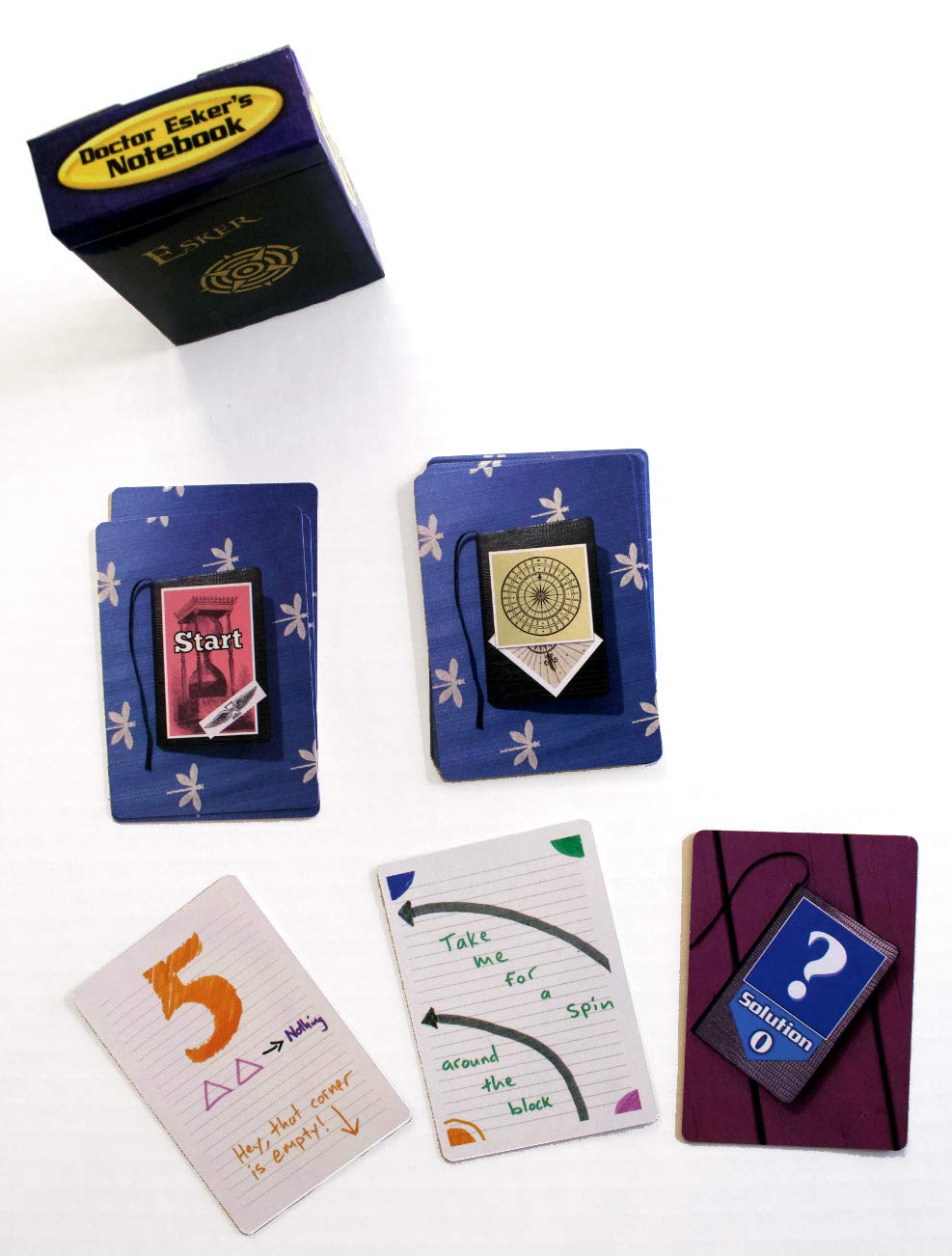 Plankton Games Doctor Esker's Notebook  a Puzzle Card Game in The Style of Escape Rooms