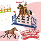 Kidbest Horse Stable Playset, Horse Toys Set For Girls And Boys With Rider, Farm Animal Figurines Barn Toys, Pretend Play Toys For Kids 3-5 6 7 8-10 Birthday Gifts