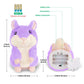 Sanjoin Toddlers Toys For 2 3 Year Old Talking Hamster Repeats What You Say, Interactive Birthday Gift, Kids Toys For Boys Girls Gifts For 1.5+ Year Old Kids, Baby, Child (Purple)