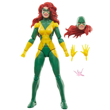 Marvel Legends Series  Jean Grey (X-Factor)  Comics  Collectible Figure (6)