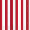 Red Striped Beverage Napkins, 16ct
