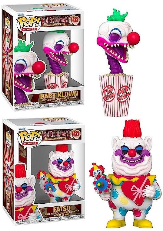 Funko Killer Klowns from Outer Space Pop! Movies Complete Set (2)