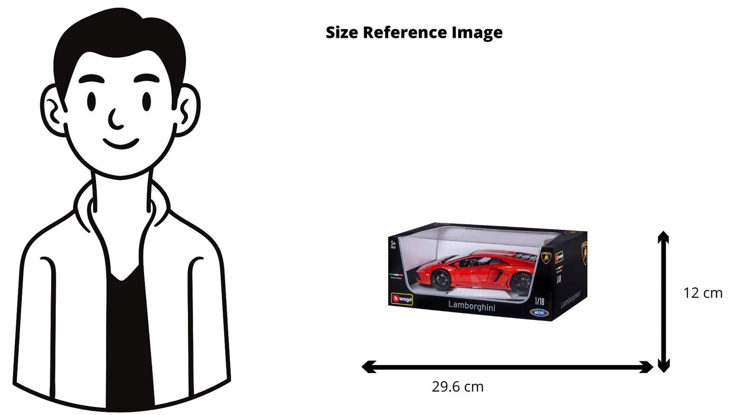 Bburago 1:18 Scale Lamborghini Lp 700-4 Diecast Vehicle (Colors May Vary)