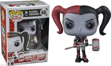 Funko POP! Heroes Vinyl Figure - DC Comics Roller Derby Harley Quinn, 3.75 inches, Multicolor, Model FUN5260