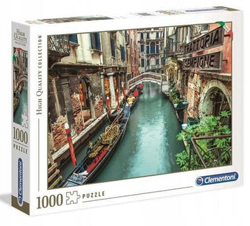 Clementoni Collection 39458 - Venice Canal Puzzle For Adults And Children - 1000 Pieces, Ages 10 Years Plus