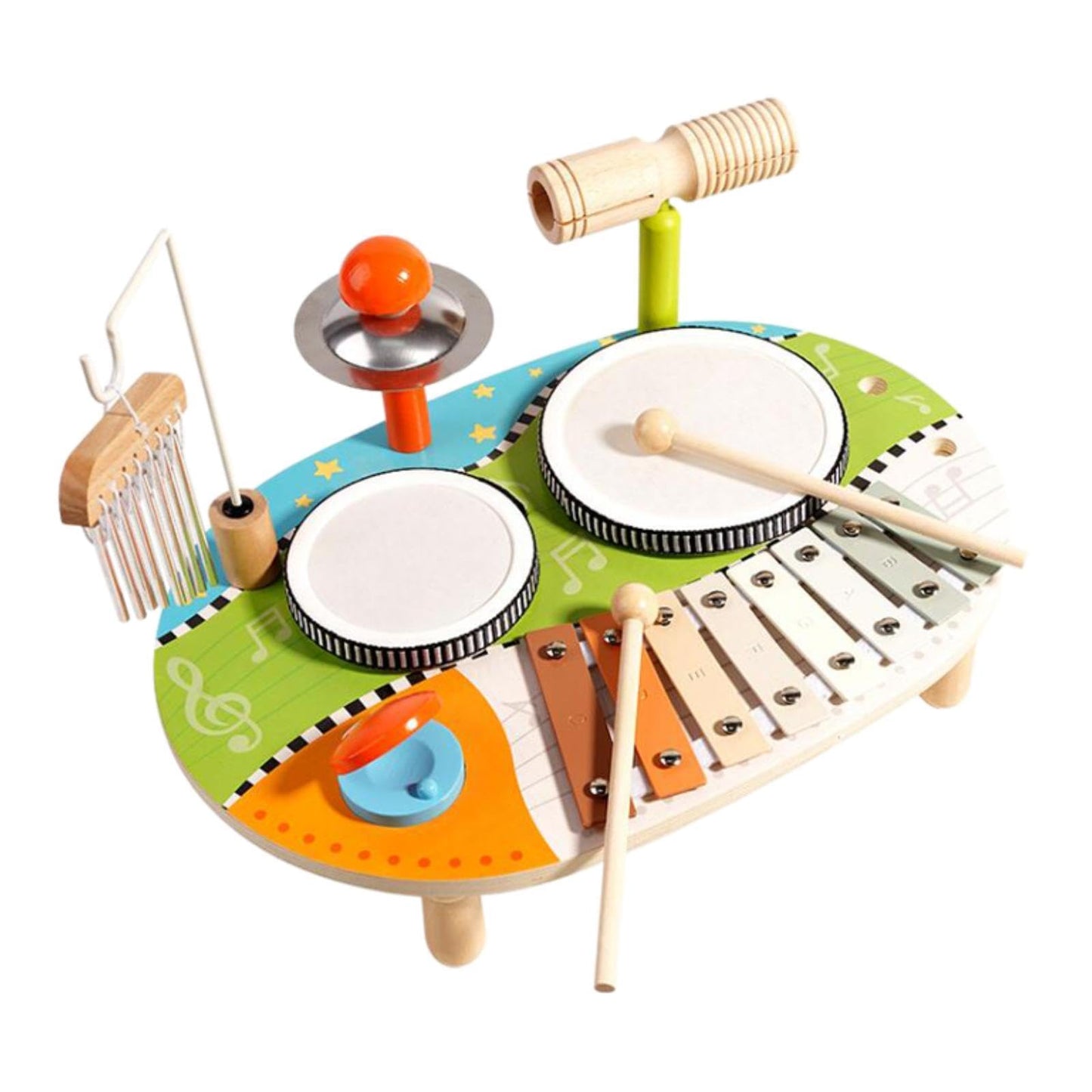 Bnf Xylophone Drum Set Motor Skill For Ages 3 4 5 6 Years Old Birthday Gift Kids | Toys For Baby | Developmental Baby Toys
