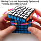Irrdfo 6X6 Speed Cube, 6X6 Cube Puzzle Black