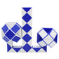 Mipartebo Magic Snake Cube Twist Puzzle 72 Wedges Large Size Twist Fidget Snake Toys Gift Party Favors For Kids Adults Teens Blue