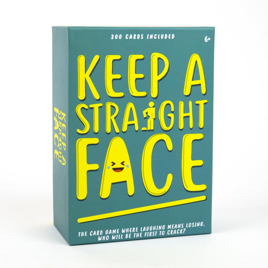 Gift Republic GR670009 Keep A Straight Face  Multicolor  12.2 x 6.6 x 17.3 cm