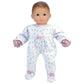 Sophias - 15 Doll - Floral Print Sleeper - Light Pink