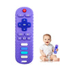 Robbear Baby Teething Toys, Soft Silicone Teethers For Babies 3 6 12 18 Months, Tv Remote Control Shape Infant Chew Toys For Boy