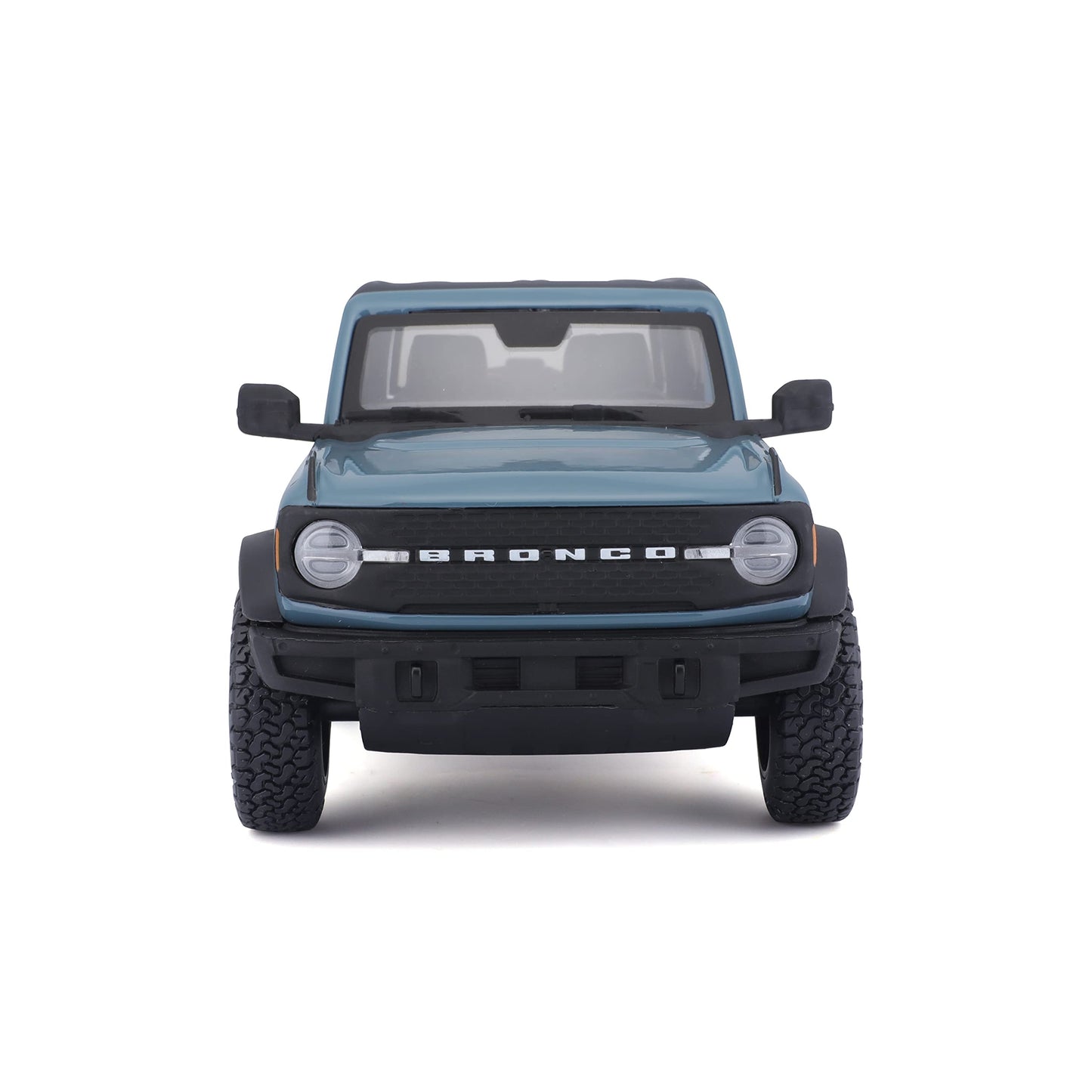 Maisto 1:24 Special Edition 2021 Ford Bronco Badlands Model 31530 Blue Metal Diecast Car - 7.5"x3"x2.5"