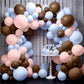 YOURS DECOR Happy Birthday Balloons Decoration Kit  53 Pcs | Happy Birthday Blue Balloons Garland Item | Perfect Party Supplies