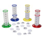 Super Duper Publications Token Towers Manipulative - Medium Multi-color Plastic Educational Resource (Model CHIPS-22)