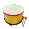 Myaddiction Rhythm Drum 10 Inch Hand Drum Music Instrument Sheepskin Head Bright Color For Preschoolers, Classroom, Stage Perfor