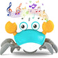 Crawling Crab Baby Toy Infant: Tummy Time Toys For Babies 3 6 9 12 18 24 36 Months, Walking Dancing Sensing Crab For Toddler 1 2 3 4 Year Old, 1St Music Birthday Gifts For Boys Girls
