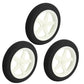Uxcell 3Pcs Rc Airplane Glider Spare Parts Super Light Sponge Wheel 76X12.7Mm
