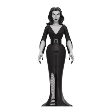 Super7 Vampira Plan 9 From Outer Space Grayscale - 3.75' Vampira Action Figure Classic Horror Movie Collectibles And Retro Toys