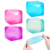 4pack Stress Cube Squishy Stress Balls for Kids Ice Cubes Squishy for Adults Fidget Toy for Your Best Mellow and Chill Square Sh