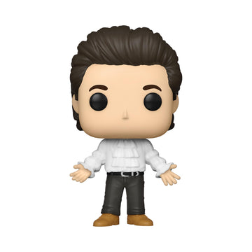 Funko Pop Tv: Seinfeld- Jerry W/Puffy Shirt, Multicolor, 3.75 Inches
