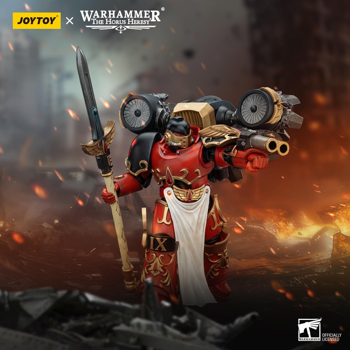 malt-inspiredISE JOYTOY 1/18 Action Figures - Warhammer The Horus Heresy Blood Angels Dawnbreaker Cohort Dawnbreaker 2-6 Classic Character Collectible Age 15 and Above