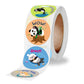 Aisatisforu Cute Animal Reward Stickers For Teachers, Motivational Incentive Stickers For Kids, 500 Pieces Roll 1 Inch Round 8 D