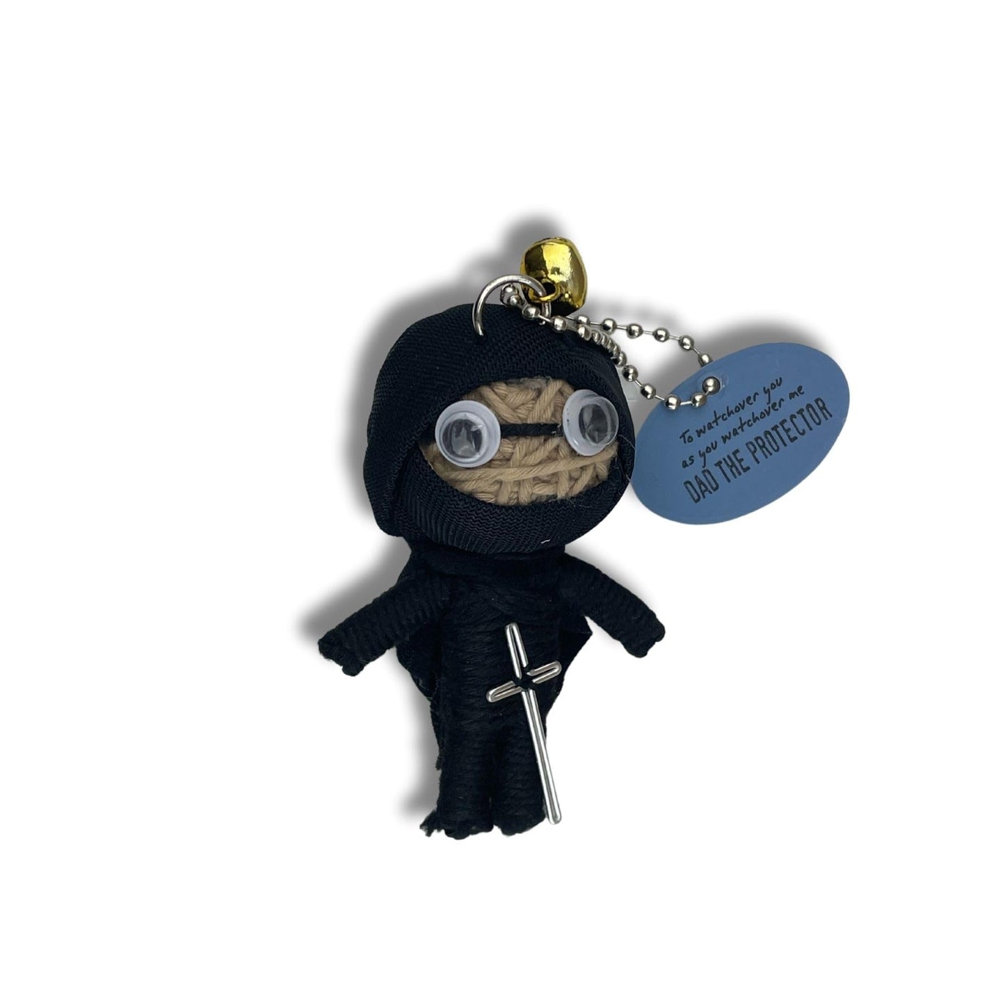 Watchover Voodoo 3-Inch Dad The Protector - Handcrafted Gift To Bring Good Luck And Positivity Everywhere You Go