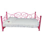 Sophia'S 18' Doll 3 Pc. White Eyelet Bedding With Lace Trim Set With Pillow, Comforter And Mattress Pad